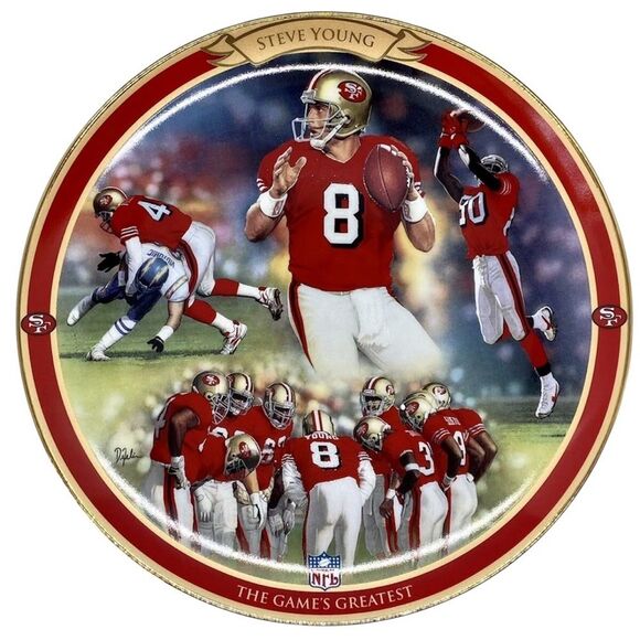 Other - 1997 Steve Young Bradford Exchange Collectible Plate